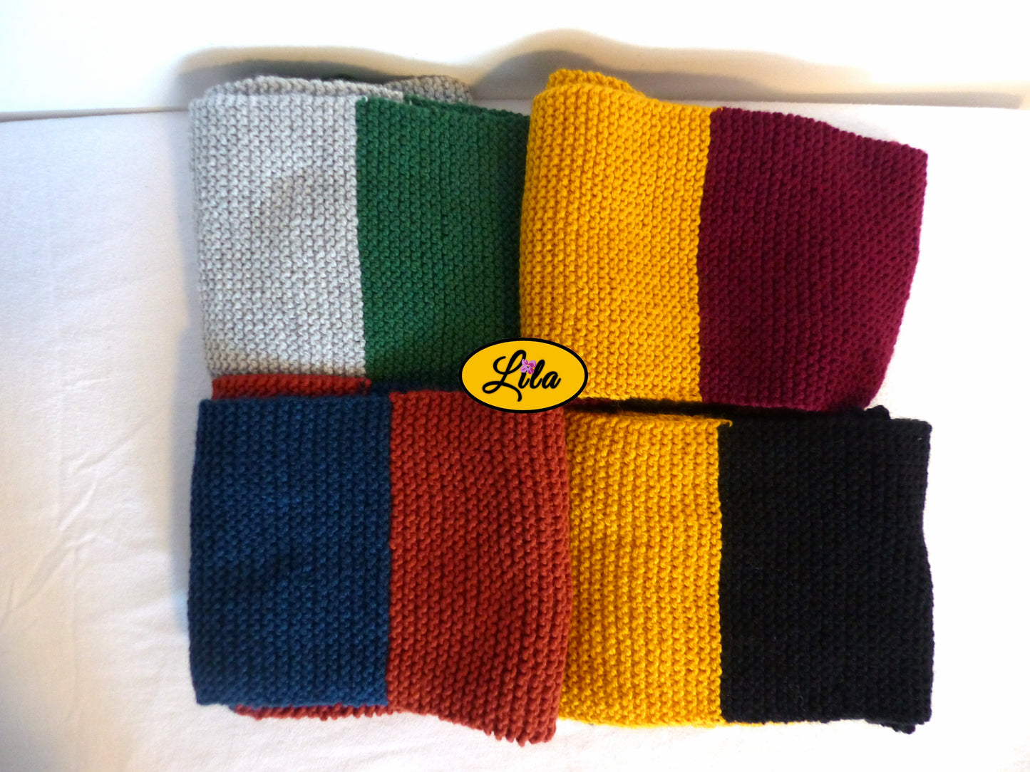 Ensemble d'écharpes inspiration Harry Potter