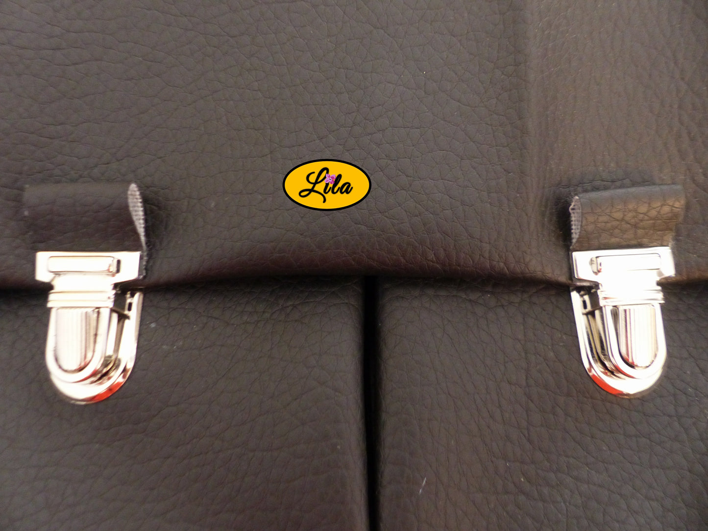 Besace noire à bandoulière