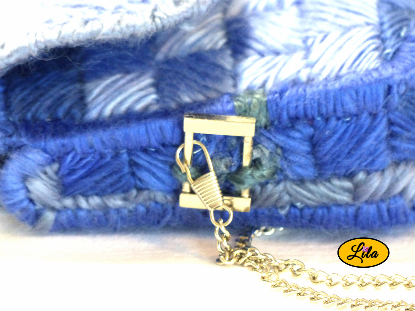 Sac dégradé bleu