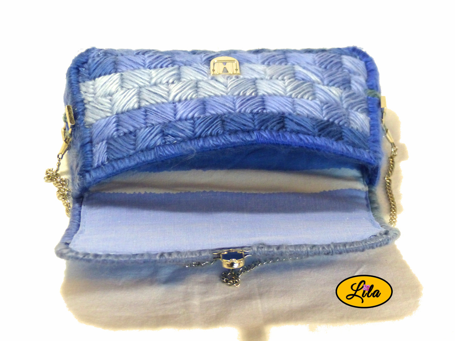 Sac dégradé bleu