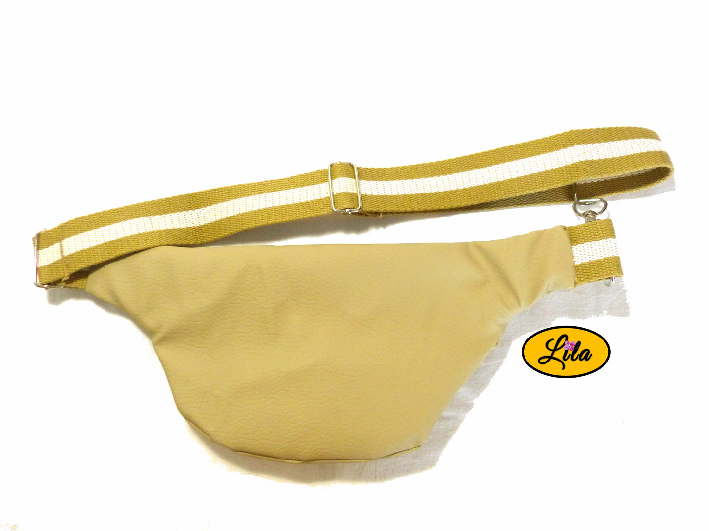 Sac banane beige