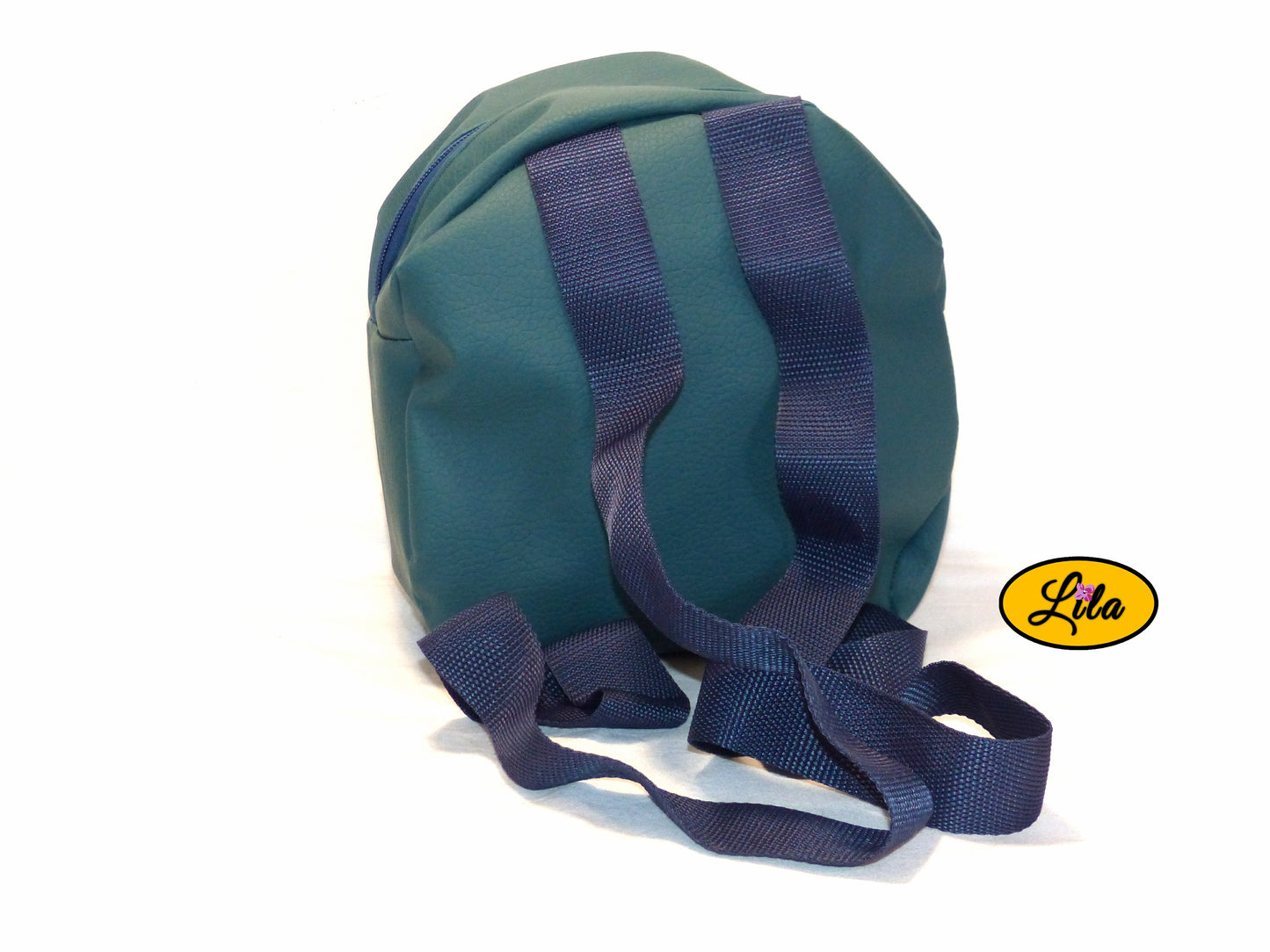 Mini sac à dos turquoise