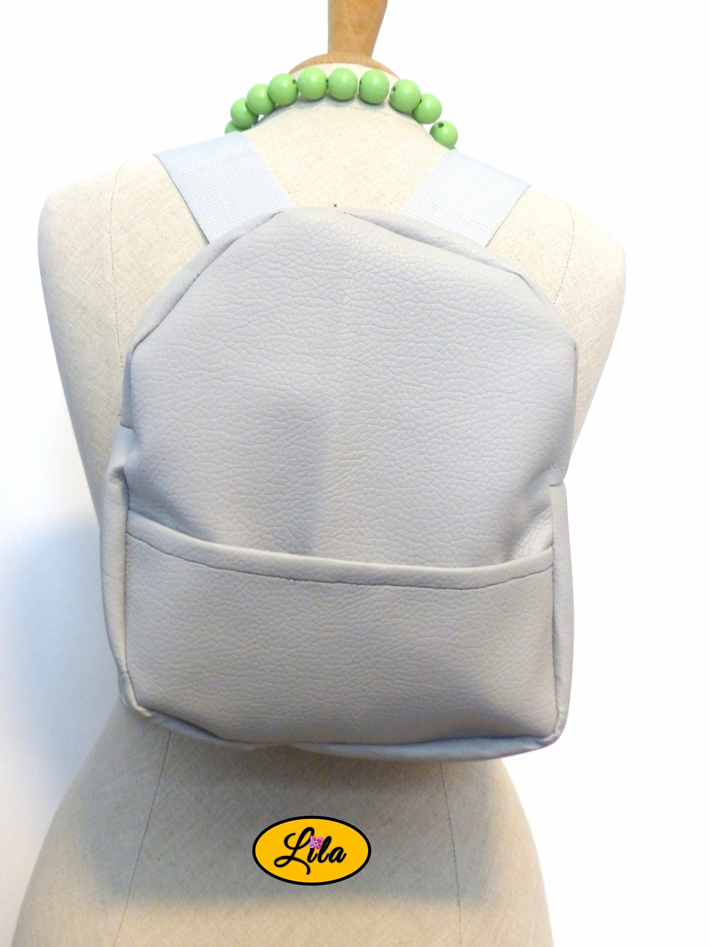 Mini sac à dos gris