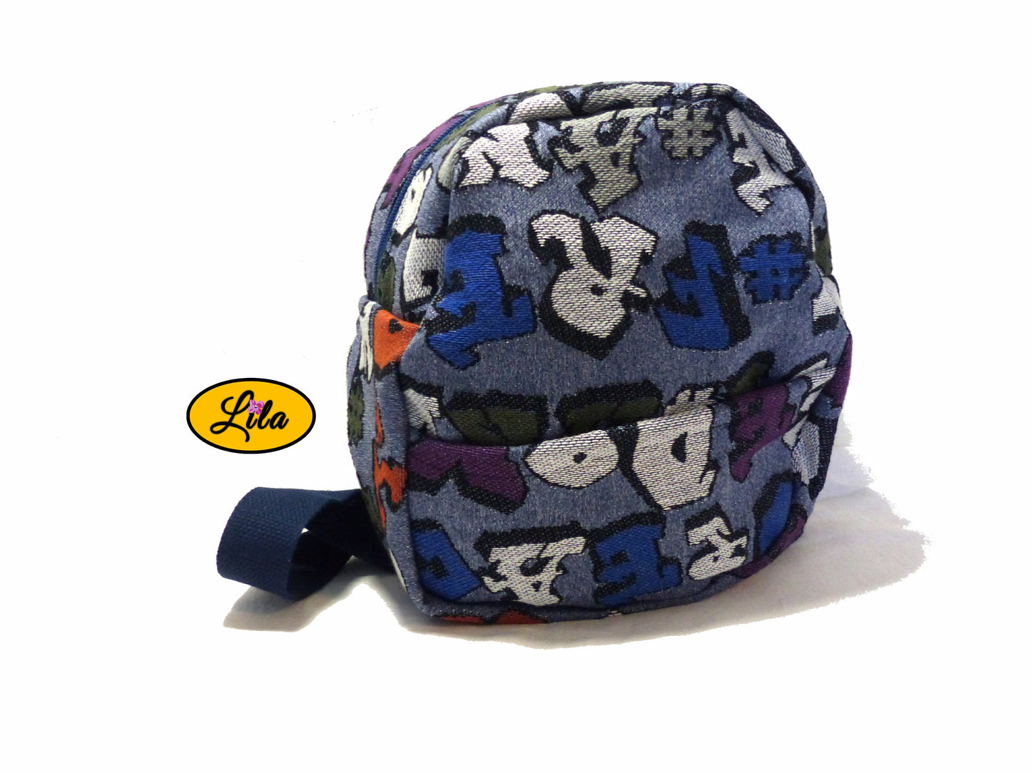 Mini sac à dos écriture