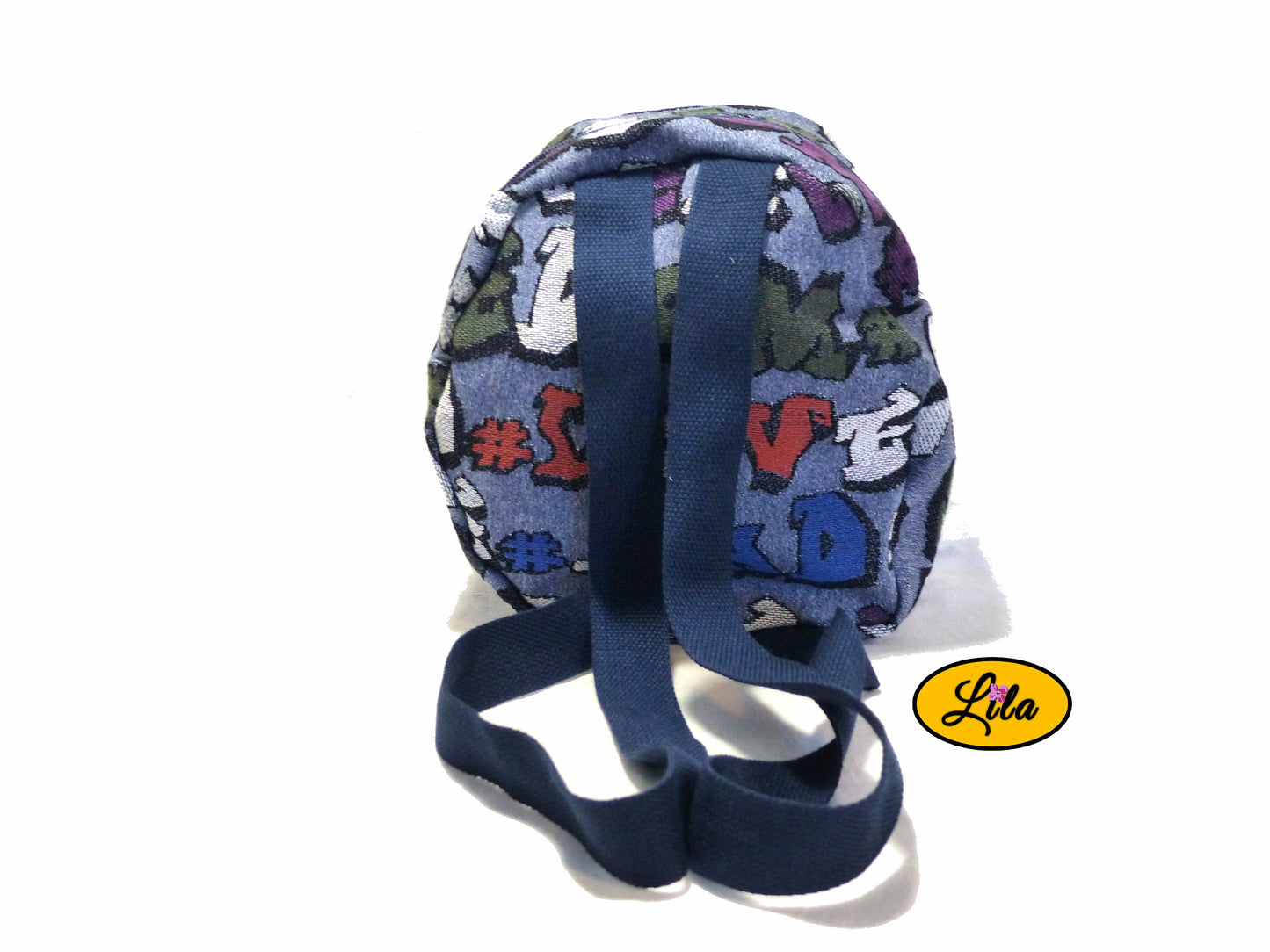 Mini sac à dos écriture
