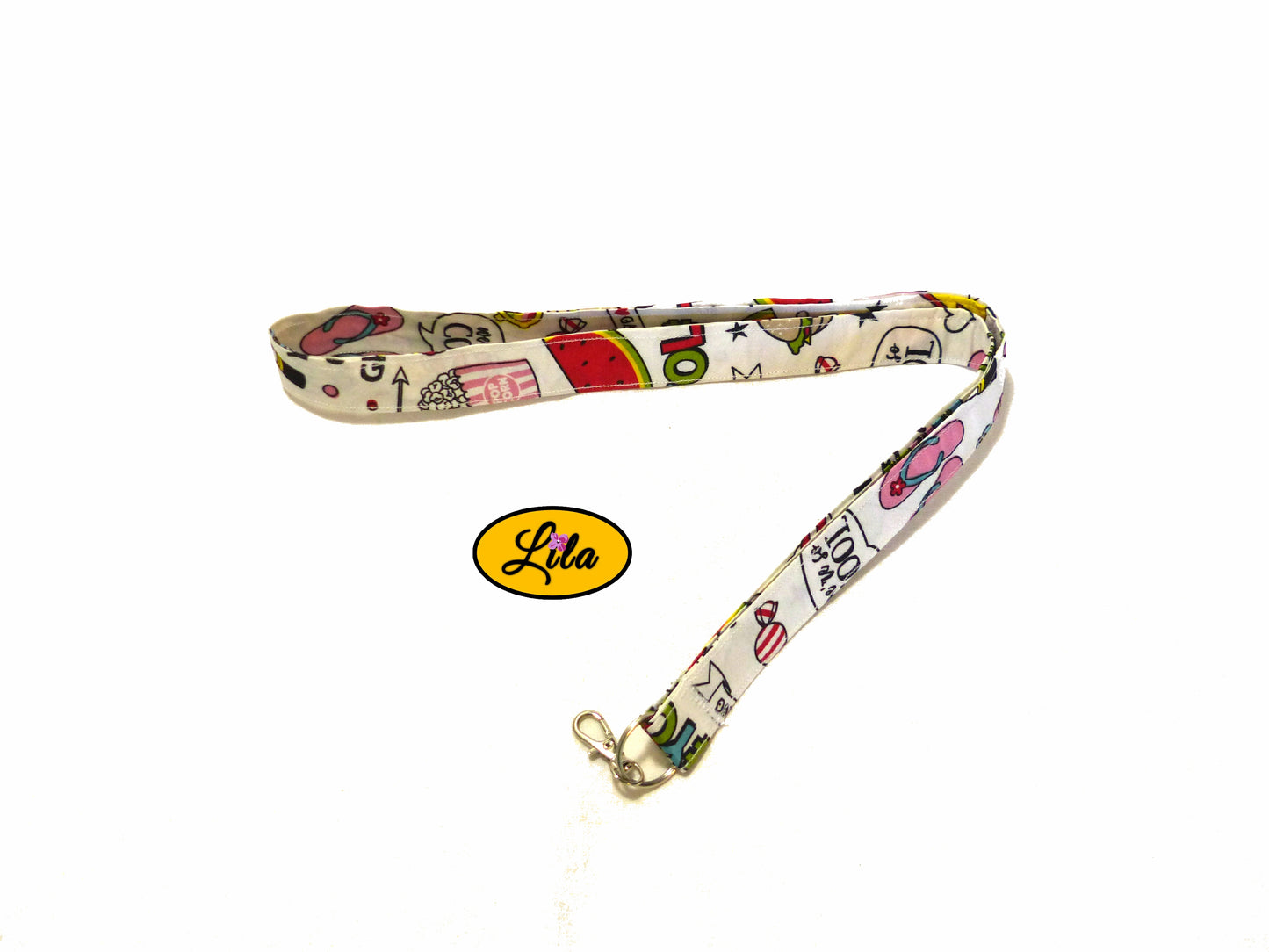 Porte-badge girly