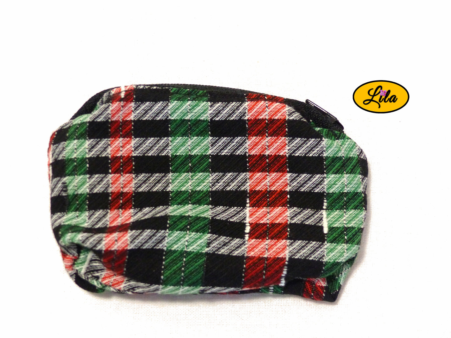 Porte-monnaie tartan