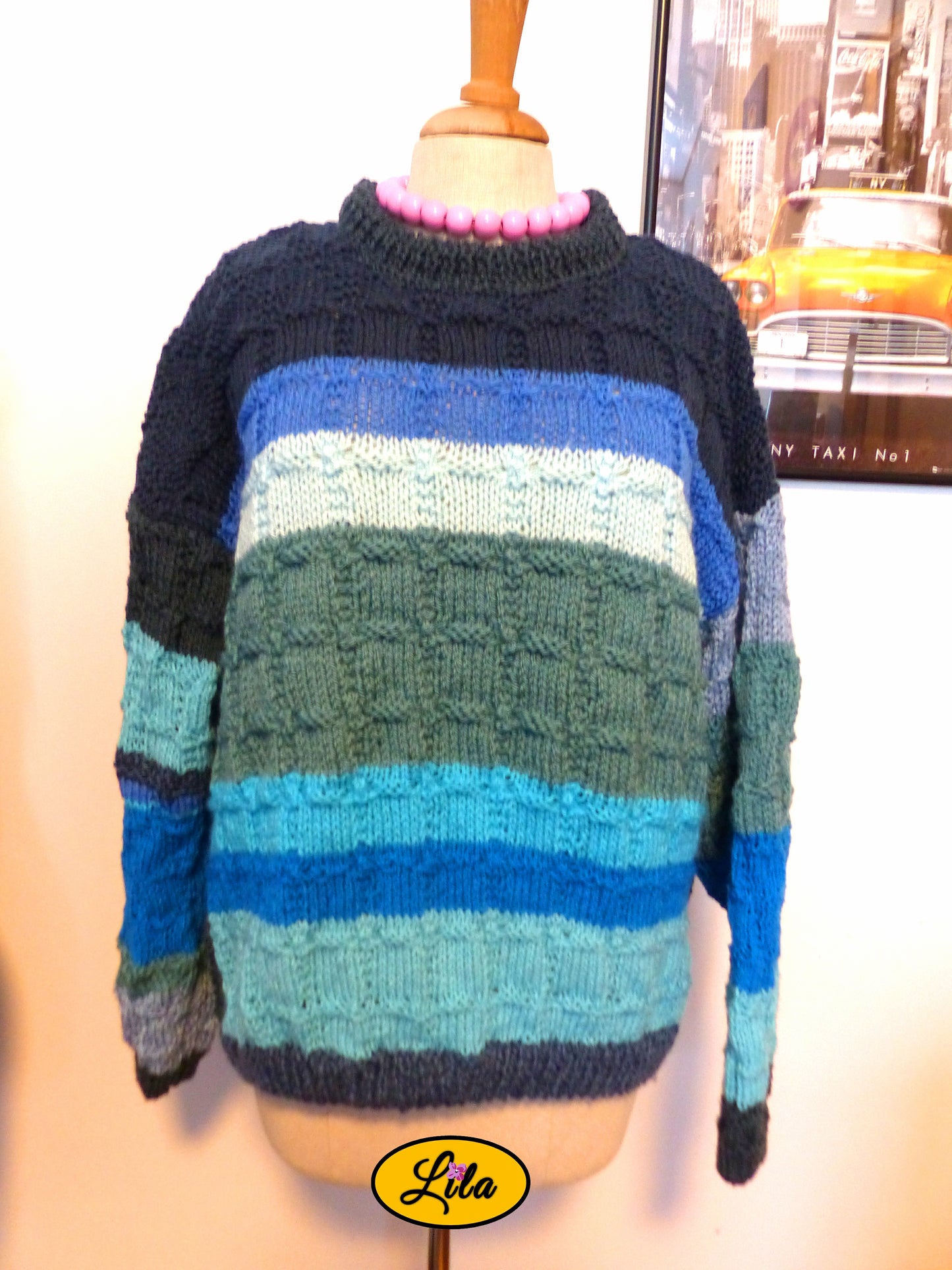 Pull Elise multi bleu