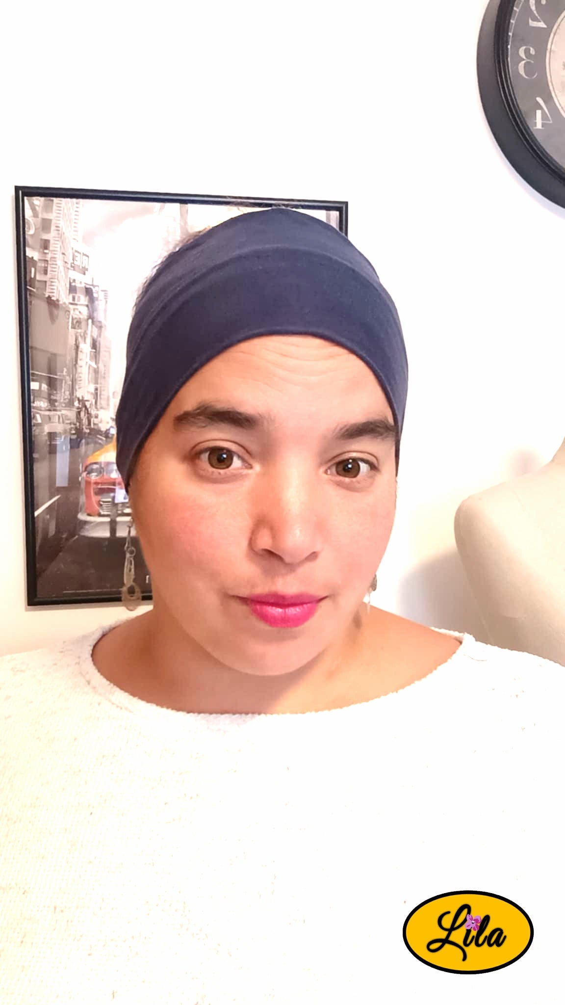 Bandeau bleu foncé