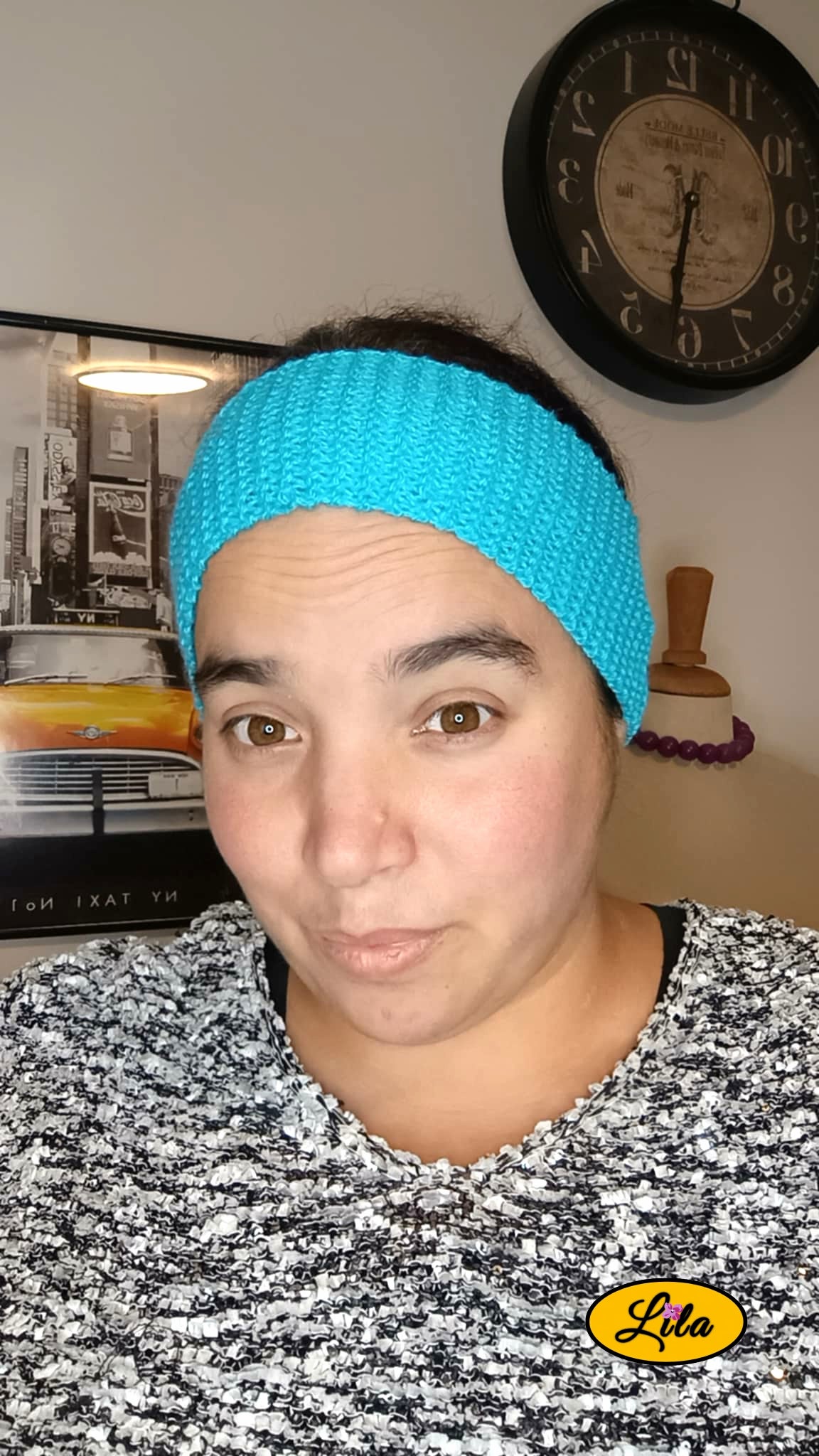 Bandeau Bleu turquoise