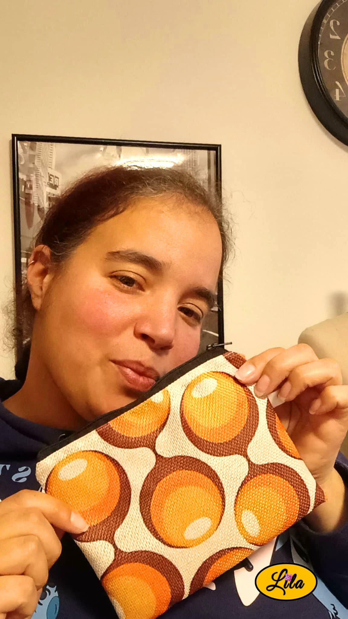 Trousse Vintage orange