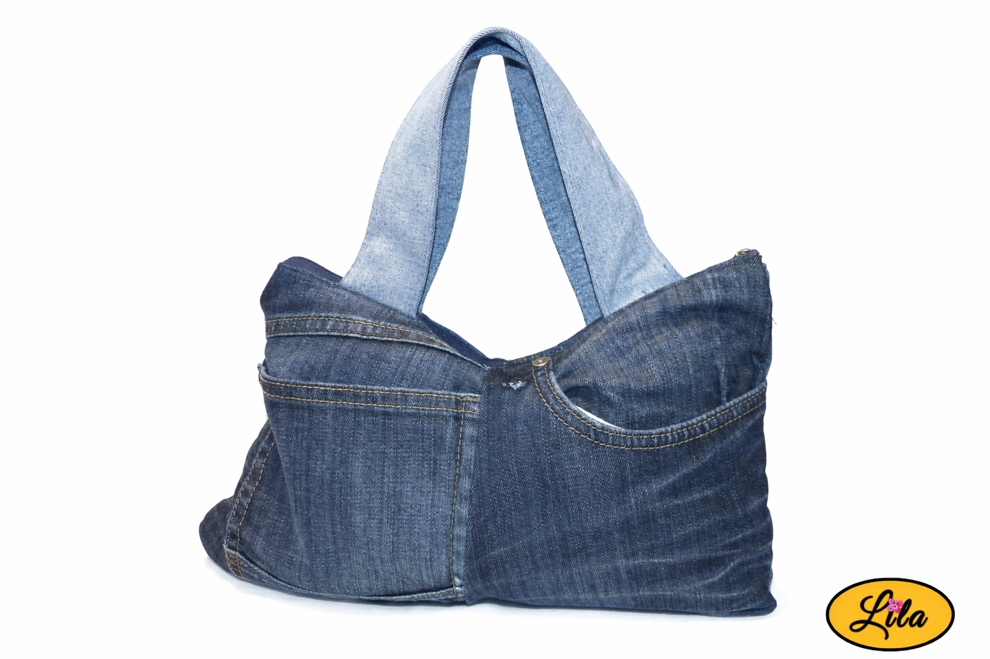 Sac multi-poches en jeans