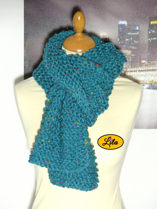 Echarpe Tweed verte