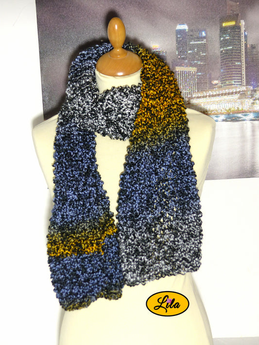 Echarpe multi crollée