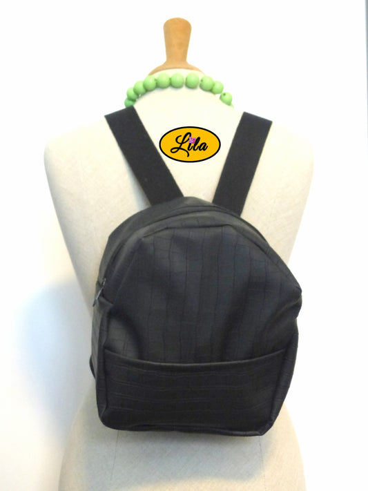 Mini sac à dos noir