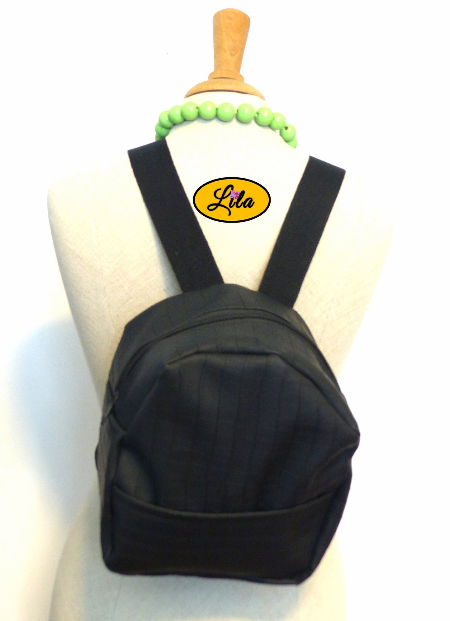 Mini sac à dos noir