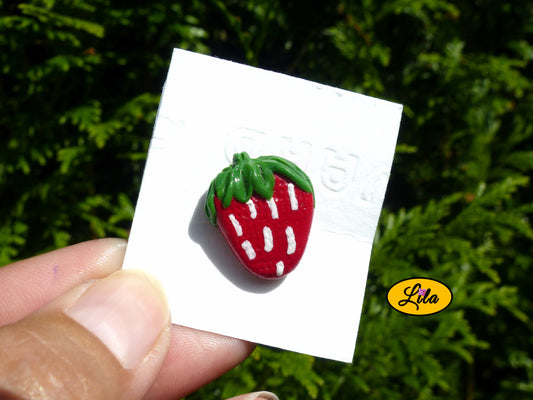 Pin's fraise