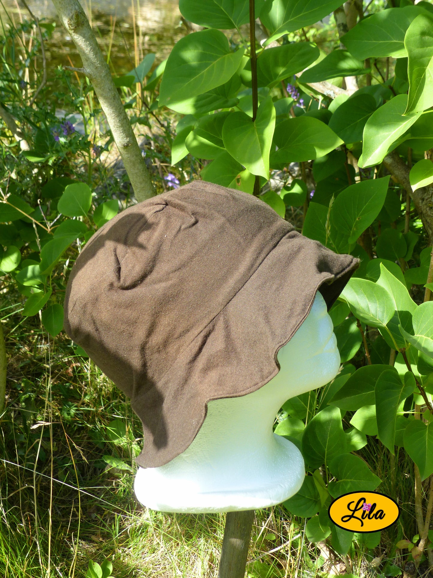 Bob réversible brun