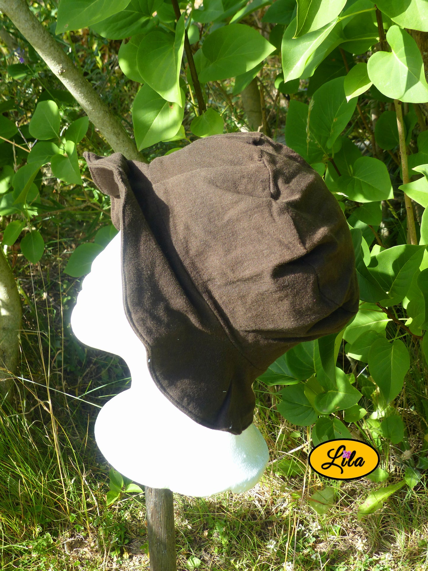 Bob réversible brun