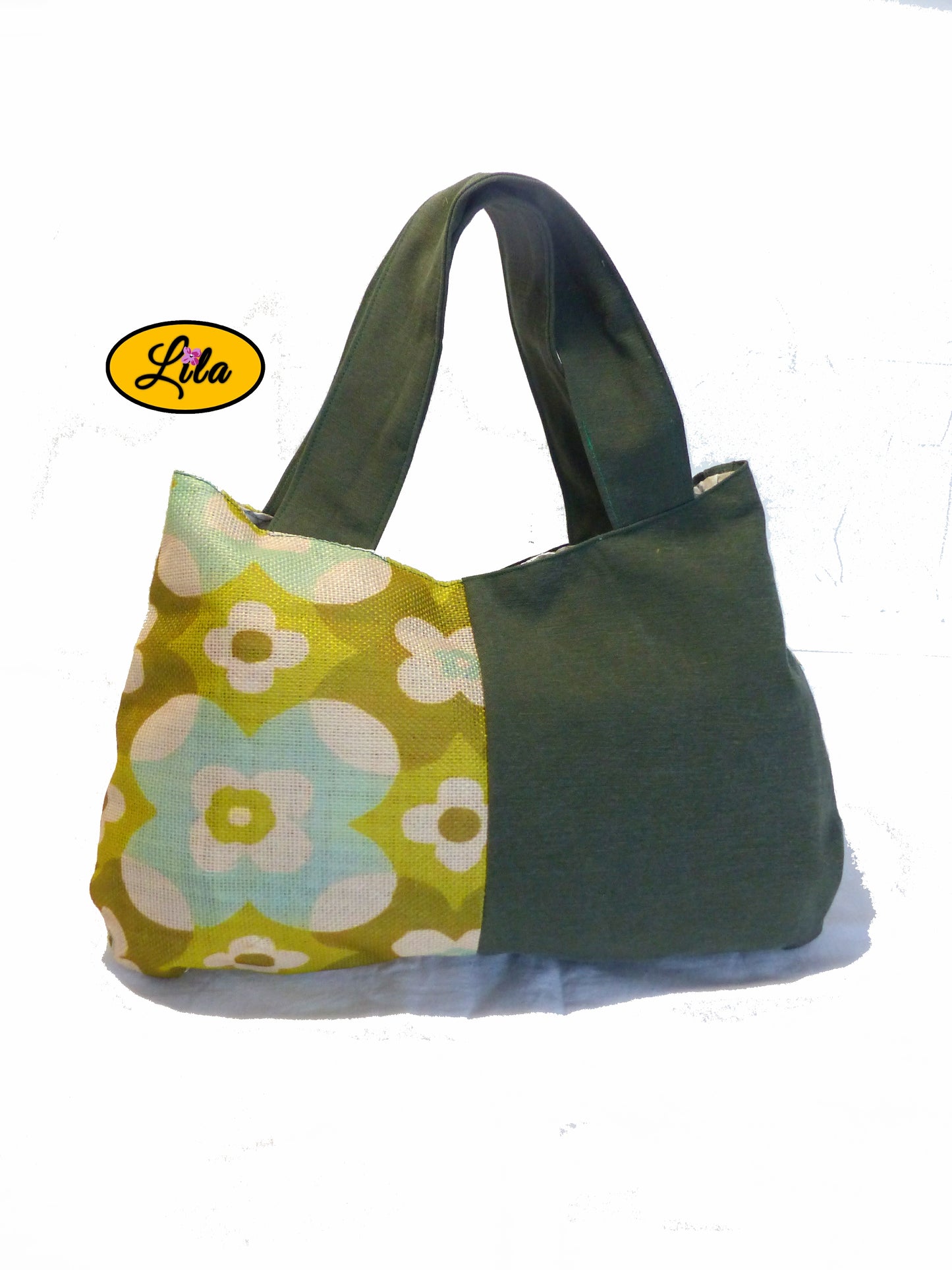 Sac à main -Veste militaire & Nappe vintage