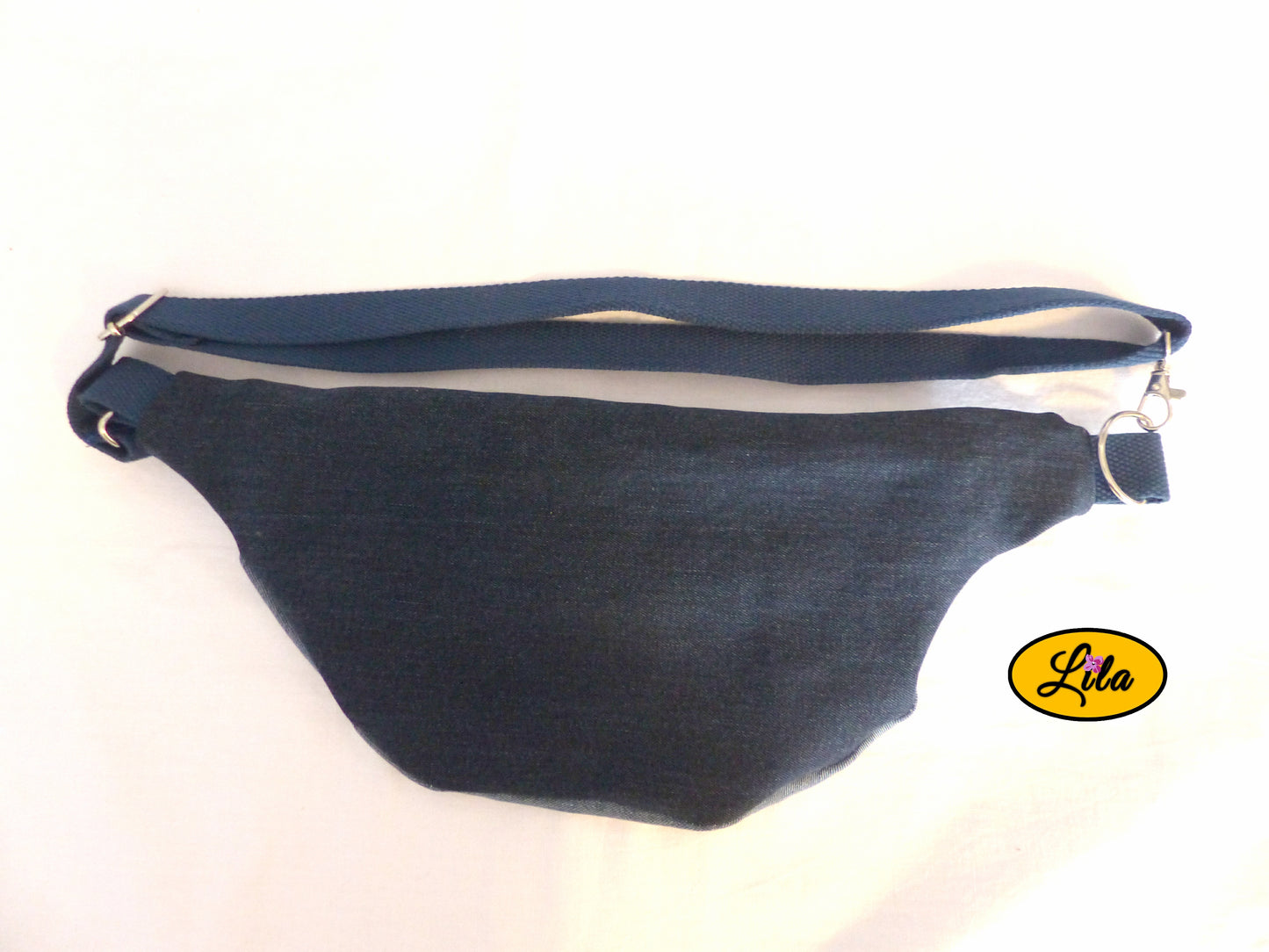 Sac banane patchwork de jeans