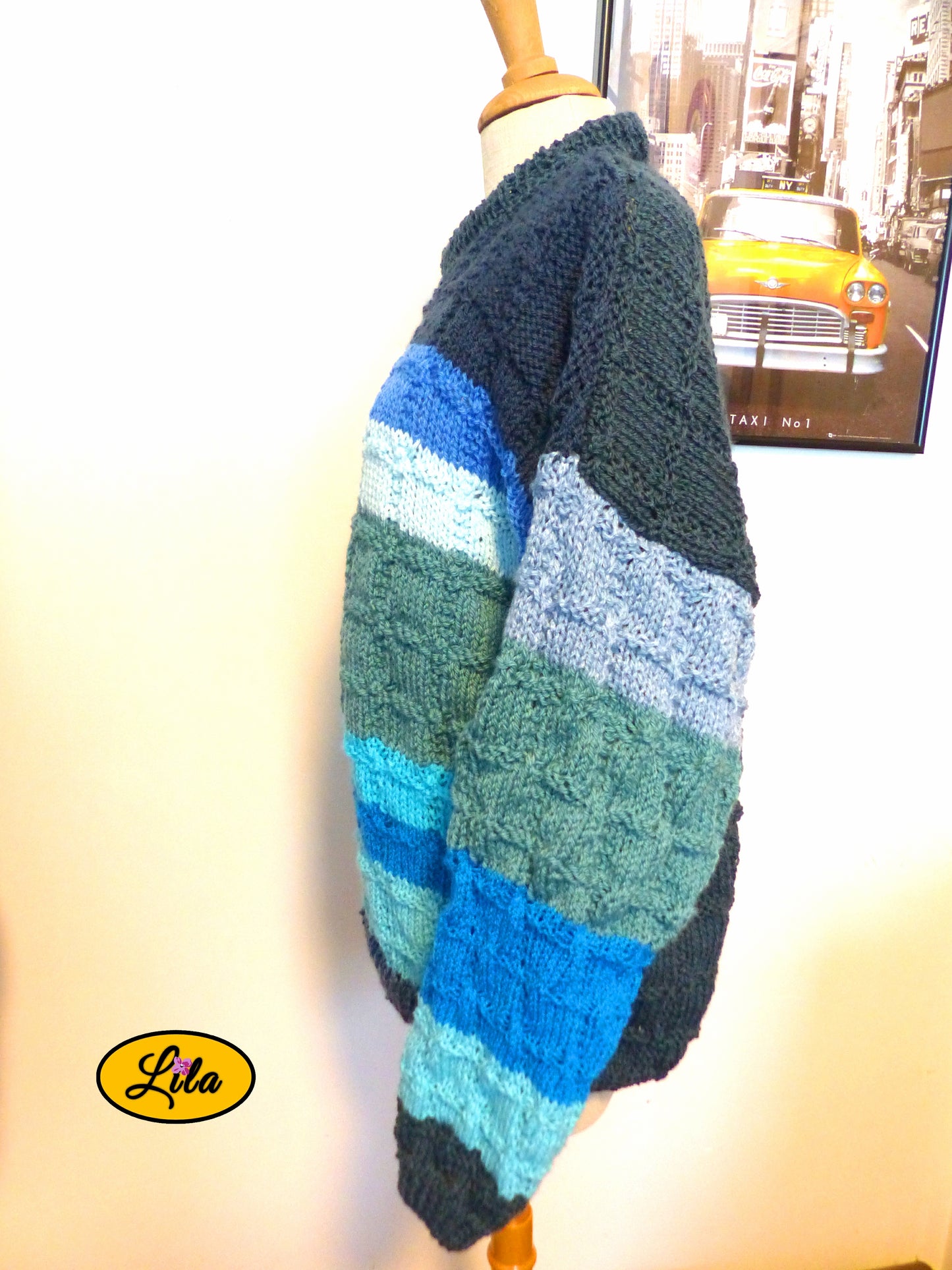 Pull Elise multi bleu