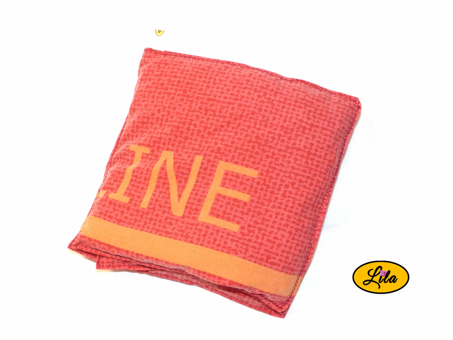 Bouillotte XL rouge orangé