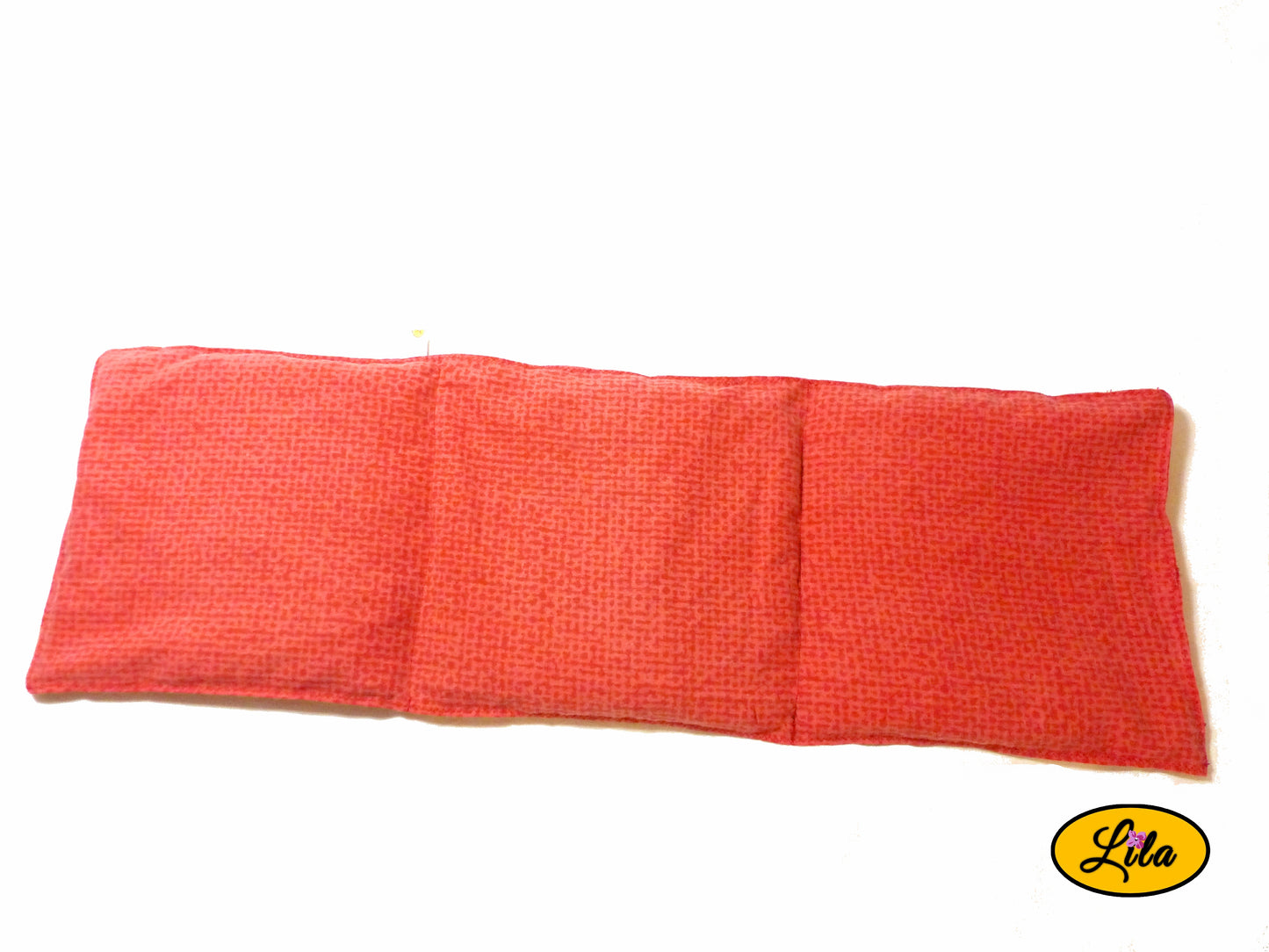 Bouillotte XL rouge orangé