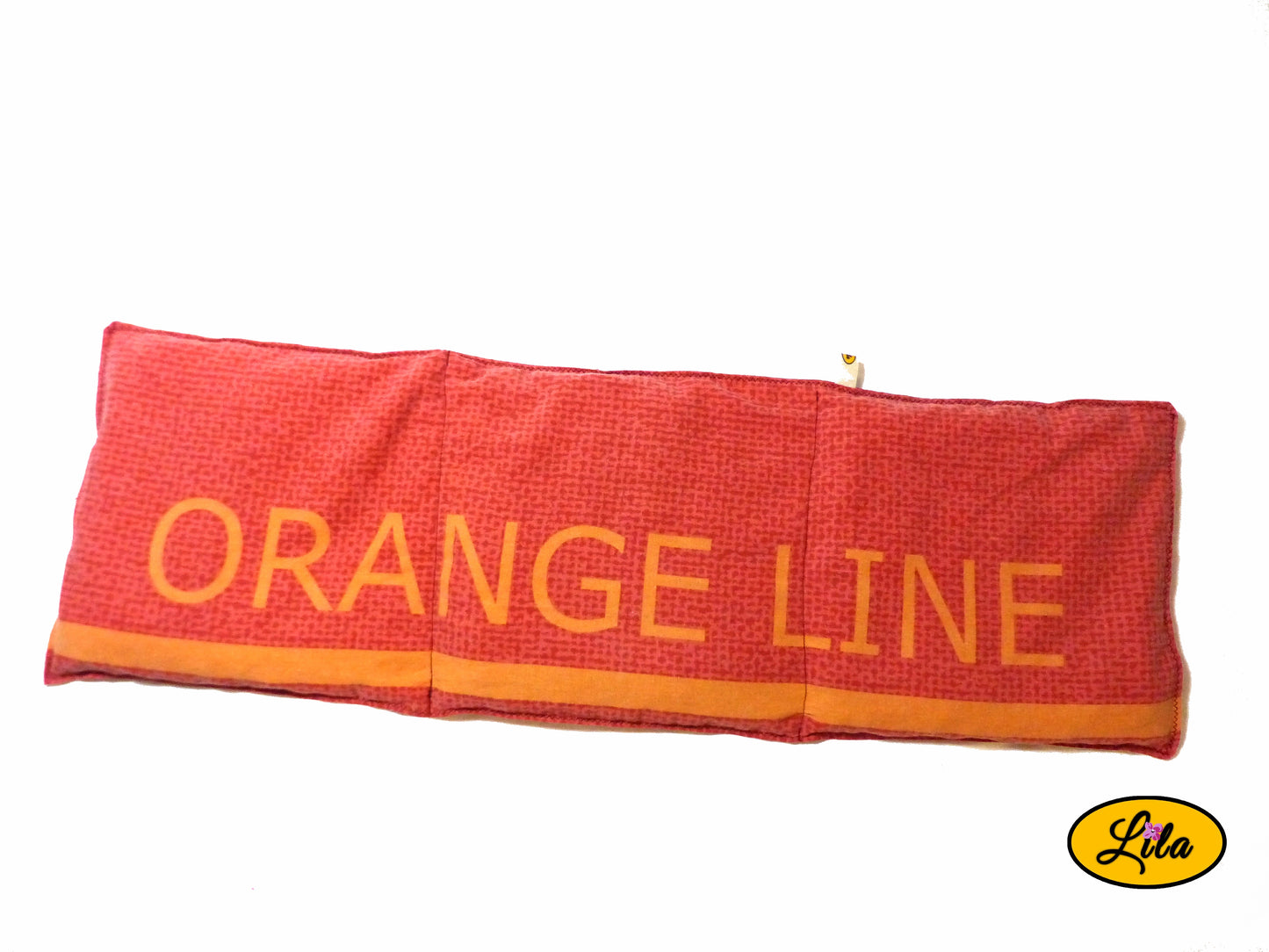 Bouillotte XL rouge orangé